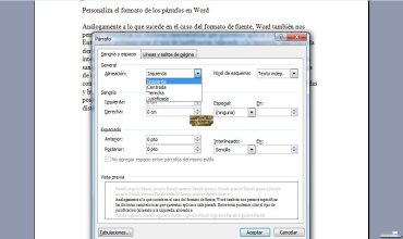 Párrafo de Word