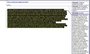 Control de cambios