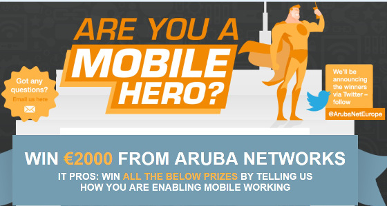 Aruba Mobile Hero