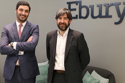 El director general de Ebury Iberia, Duarte Líbano Monteiro, y Venancio Gallego, director de Operaciones de Ebury